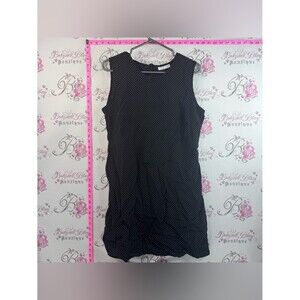 Fairweather dress Classic Black Polka Dot Midi Dress - Elegant Everyday Style